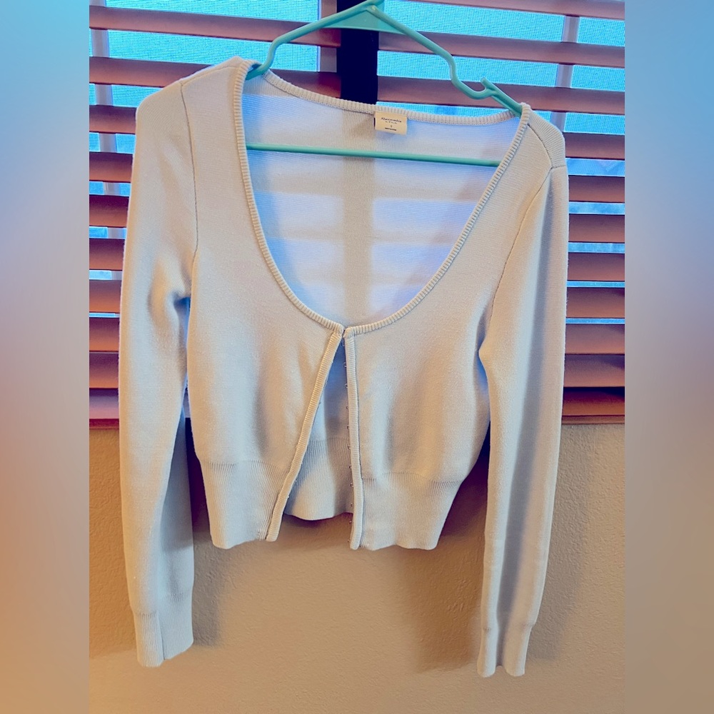 Abercrombie & Fitch Hook & Eye Slim Cardigan